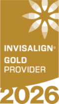 Invisalign Gold Provider 2026 badge