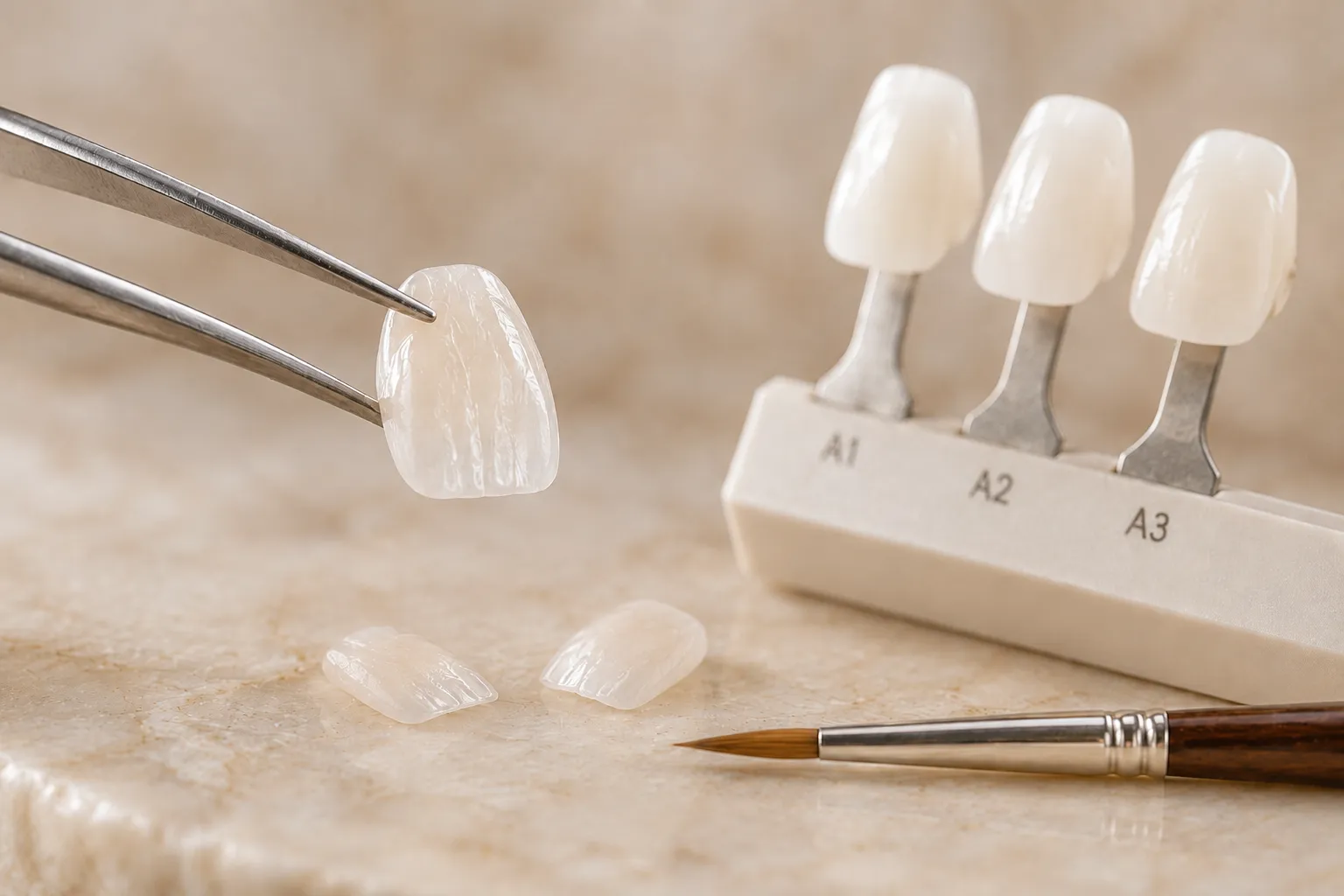 Natural-looking cosmetic dentistry result