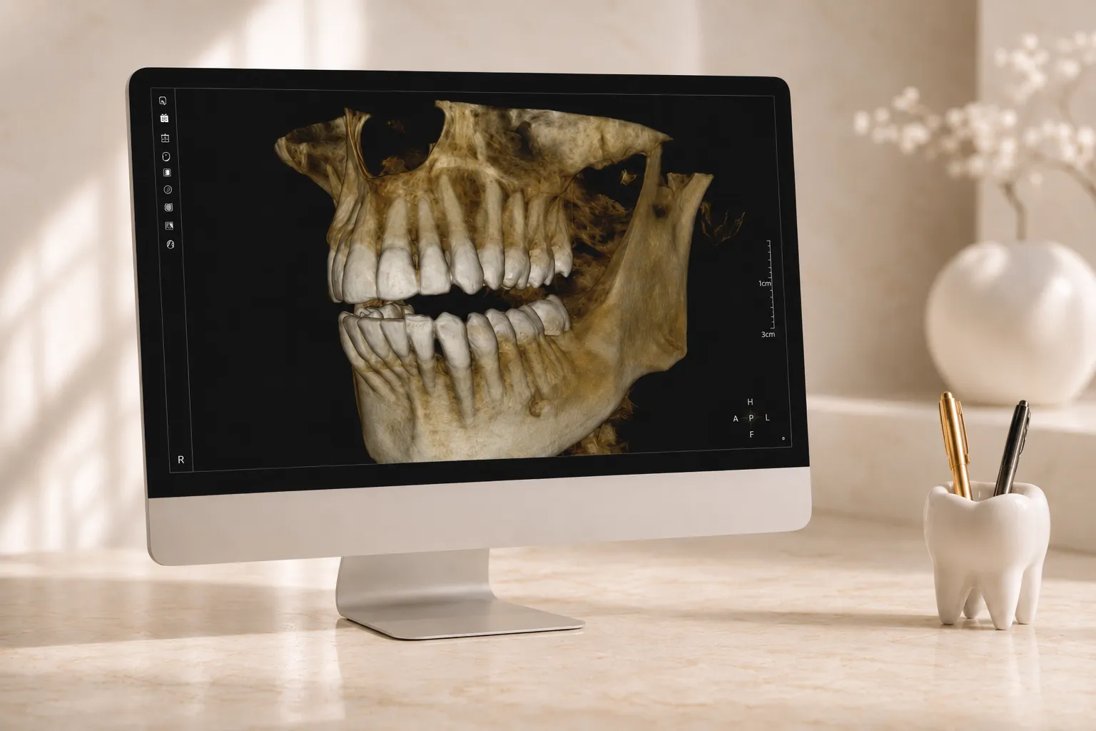 Advanced diagnostic technology used in functional dentistry at Deering Dental