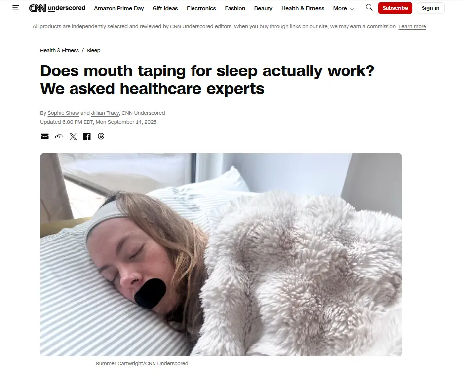 Dr. Pinto Featured as an Expert in CNN Deering Dental in Palmetto Bay, near Pinecrest